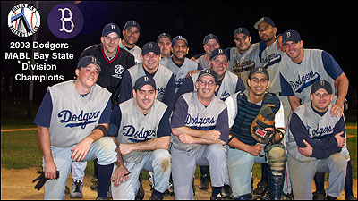 2003 Boston MABL Dodgers
